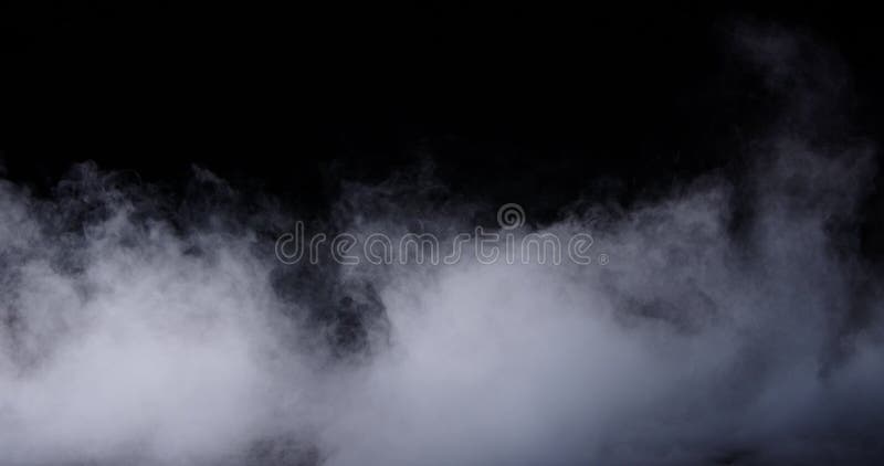 Rökmolnsfog för realistisk torr is vektor illustrationer