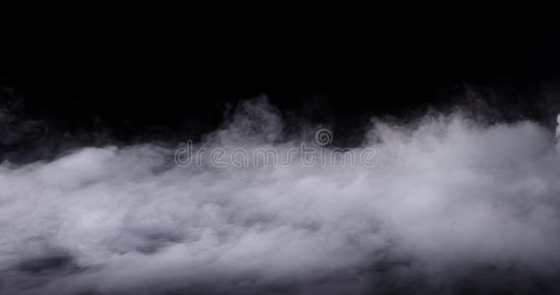 Rökmolnsfog för realistisk torr is lager videofilmer
