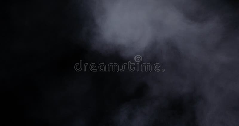 Rökmolnsfog för realistisk torr is stock video