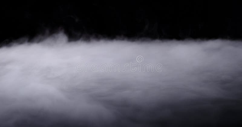 Rökmolnsfog för realistisk torr is lager videofilmer