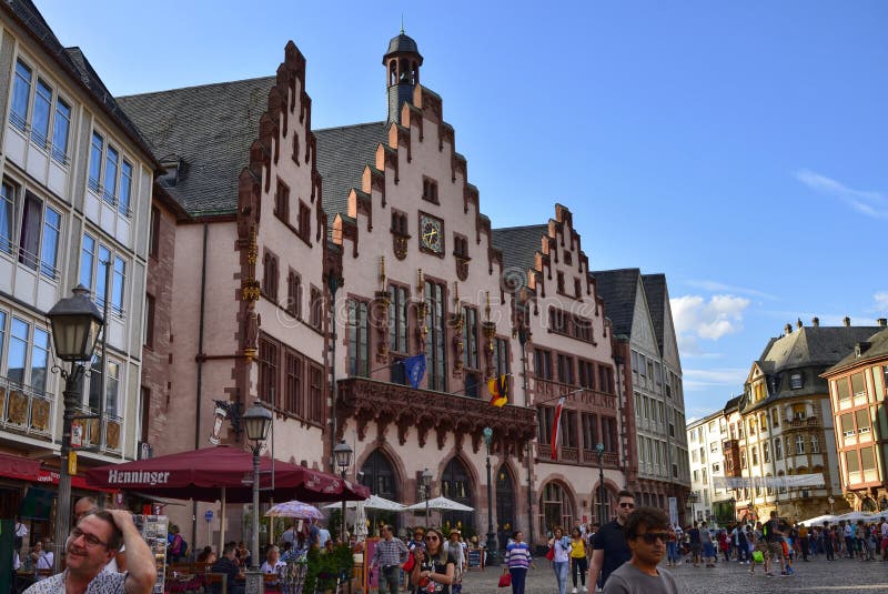 The Römer is the Historic City Hall Editorial Stock Photo Image of