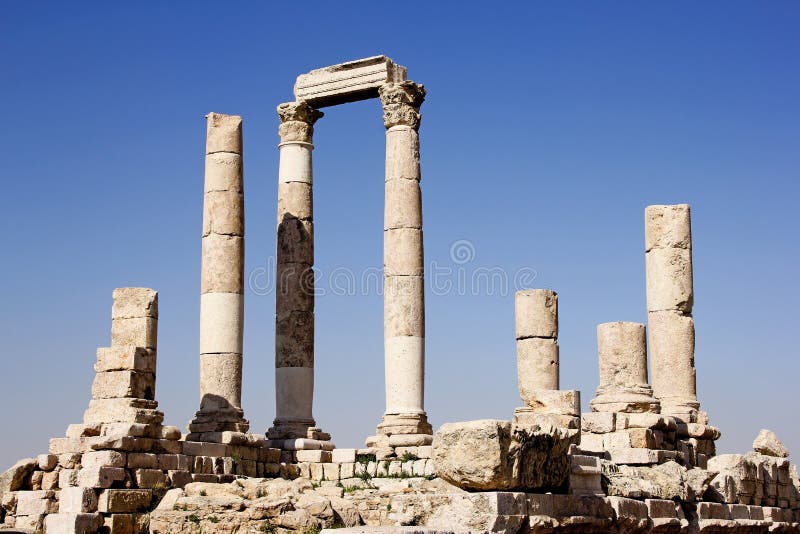 Römischer Tempel, Amman, Jordanien