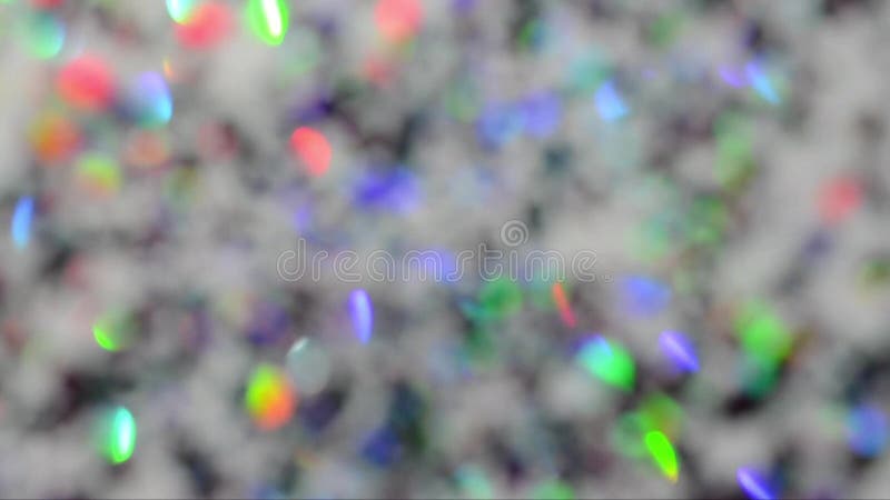 Rörande färgrik bokeh Härlig ljus läcka lager videofilmer