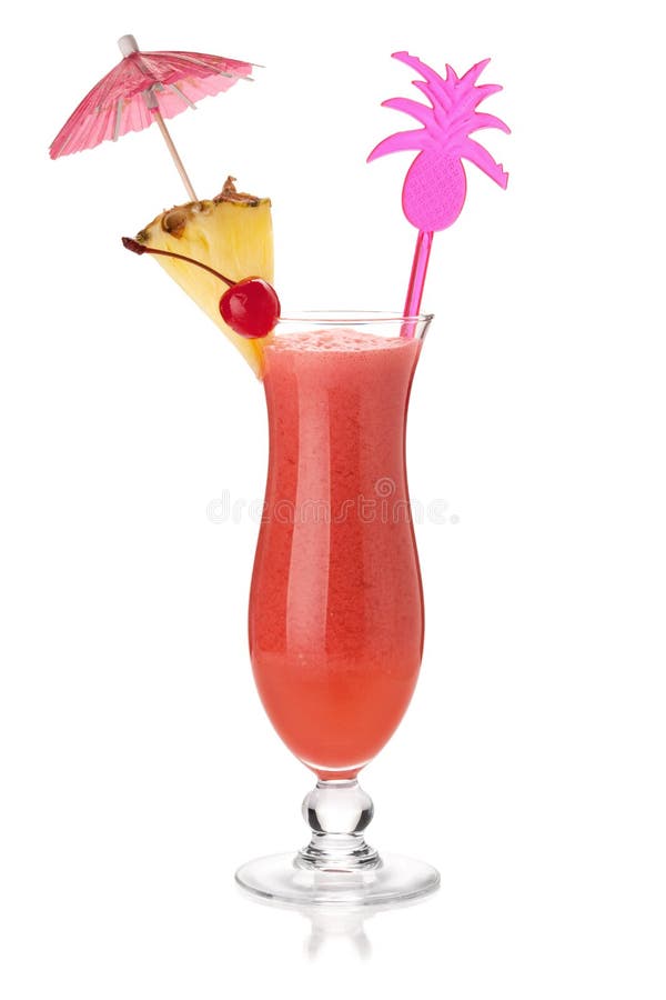 rött tropiskt paraply för coctail arkivfoton rött tropiskt paraply för coctail arkivfoton