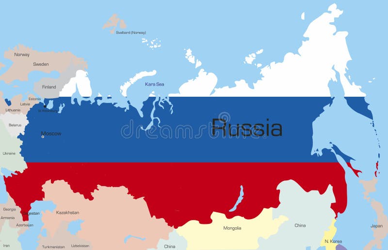 Rússia ilustração royalty free