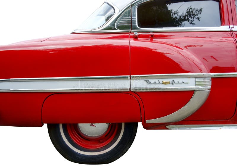 Rückseite Chevrolets Bel Air 1953