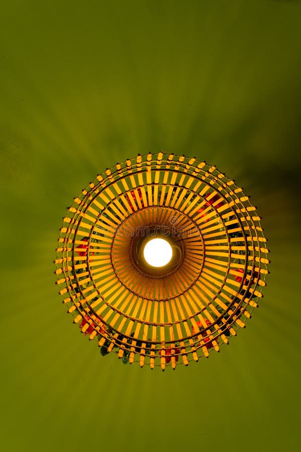 Ręcznie robiony breloczek lampa obraz stock Ręcznie robiony breloczek lampa obraz stock