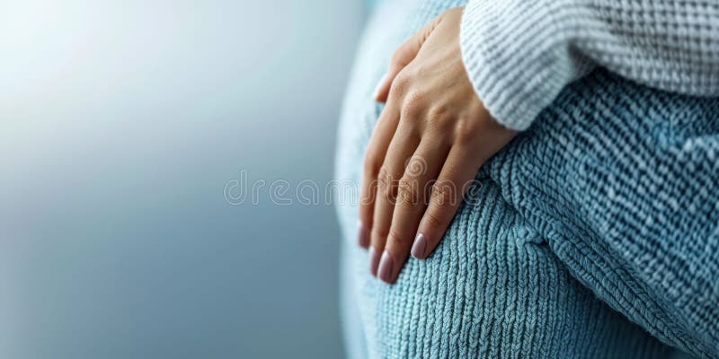 Ręka spoczywająca na ramionach. ai generatywne. generowane obrazy wysokiej jakości
