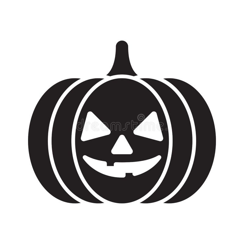 Ilustração De Uma Abóbora De Halloween Com Cara Assustadora Em Fundo Branco  PNG , Ilustração De Uma