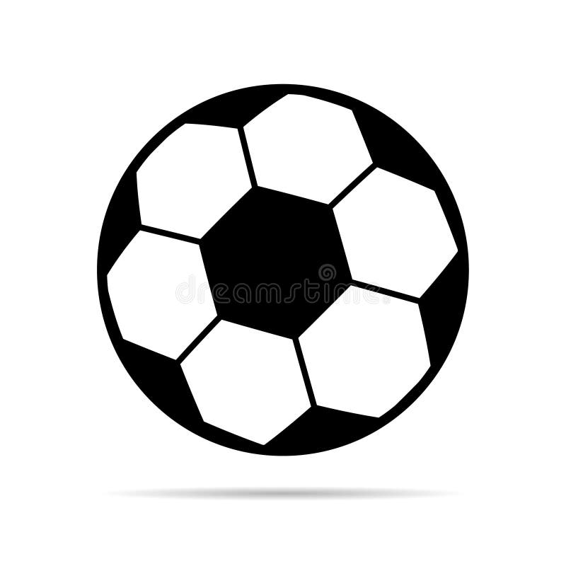 Símbolo De Bola De Futebol De Futebol Objeto De Jogo Web De Desenho Isolado  De Gol único Ilustração Vetorial De Desenho Ilustração do Vetor -  Ilustração de rede, objeto: 223982430