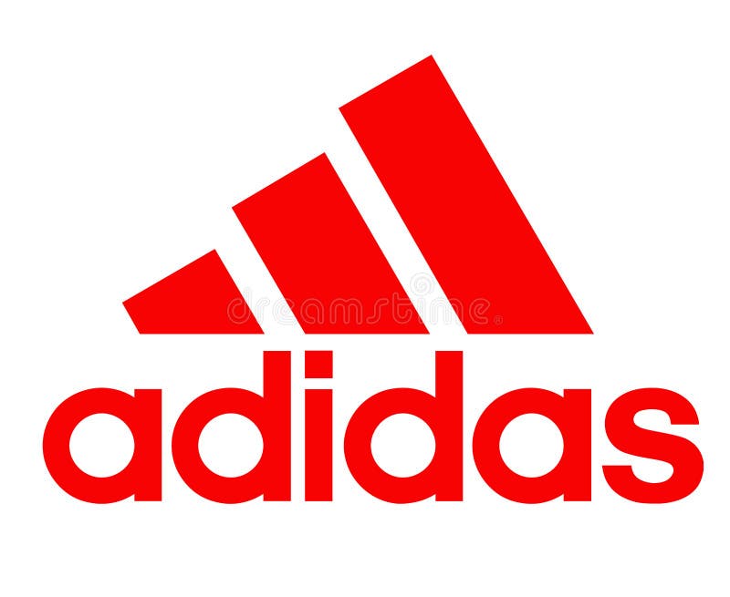 Símbolo Del Logo Adidas Diseño De Icono Abstracto Fotografía editorial - Ilustración de grupo, extracto: