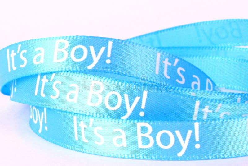 It s a boy ribbon