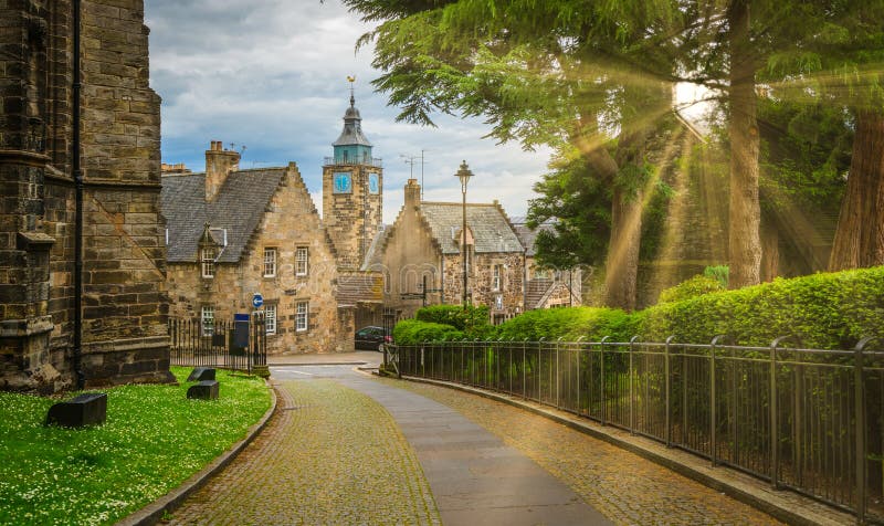 Stirling is a city in central Scotland. At the heart of its old town, medieval Stirling Castle is on a craggy volcanic rock. Stirling is a city in central Scotland. At the heart of its old town, medieval Stirling Castle is on a craggy volcanic rock.