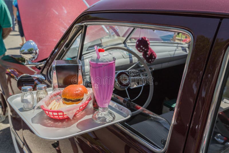 1950 s Drive In Restaurant Tray