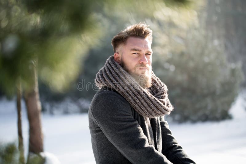 It`s Freezing Cold but it`s Wonderful Stock Photo - Image of male ...