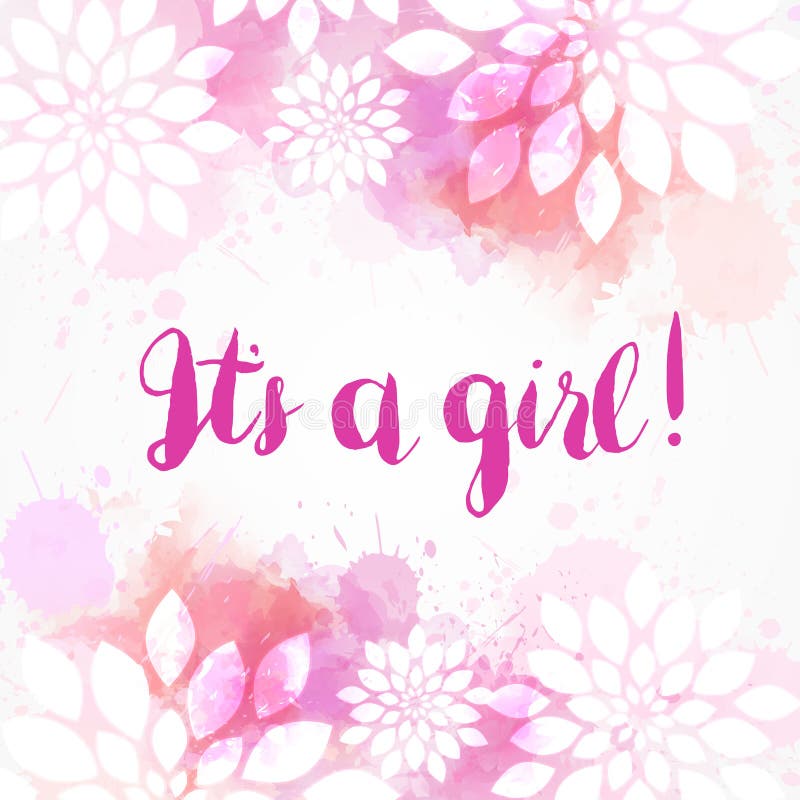 Gender Reveal- It's a Girl!