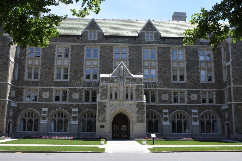 Historic St. Mary`s Hall on the campus of Boston College, Chestnut Hill, Boston, MA. Historic St. Mary`s Hall on the campus of Boston College, Chestnut Hill, Boston, MA.