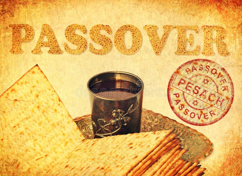 S?mbolos do alimento da p?scoa judaica de um grande feriado judaico imagem de stock S?mbolos do alimento da p?scoa judaica de um grande feriado judaico imagem de stock