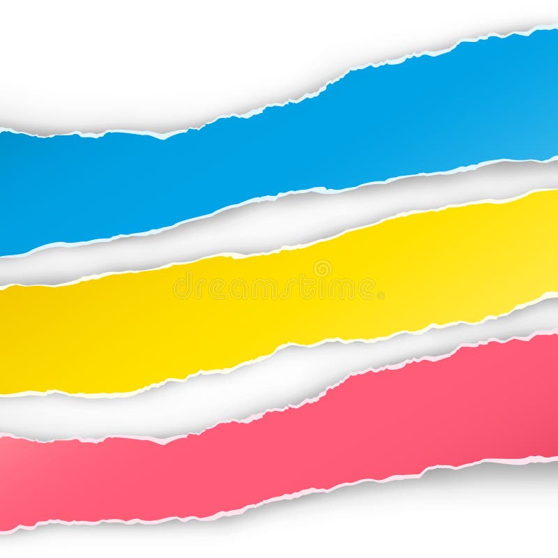 S?nderriven kantpappersbakgrund vektor illustrationer S?nderriven kantpappersbakgrund vektor illustrationer