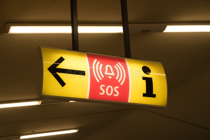Sos and info sign stock photo. Image of macro, alarm - 105062766