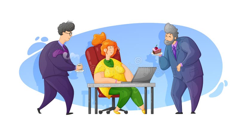 S Occuper D Un Collegue Au Travail Felicitations Pour Ton Anniversaire Au Travail Illustration De Contour De Bande Dessinee Dans Illustration De Vecteur Illustration Du Drapeau Collegue S Occuper D Un Collegue Au Travail Felicitations Pour Ton Anniversaire Au Travail Illustration De Contour De Bande Dessinee Dans Illustration De Vecteur Illustration Du Drapeau Collegue