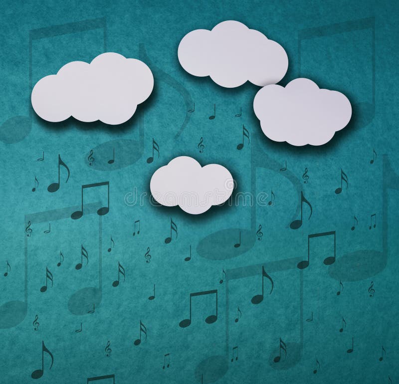 Musical Notes Raining Stock Illustrations 10 Musical Notes Raining