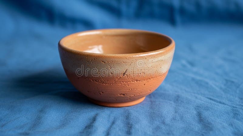 S round shape and minimalist design give it a rustic and artisanal stock illustration