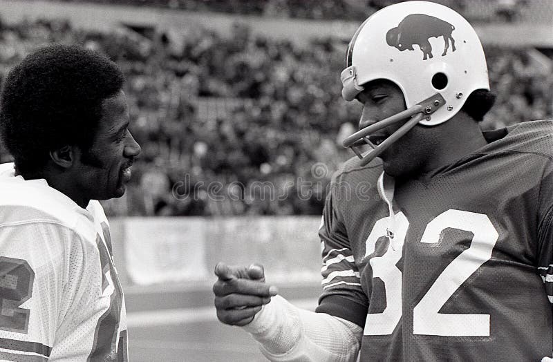 Mercury Morris and OJ Simpson Editorial Stock Photo - Image of mercury