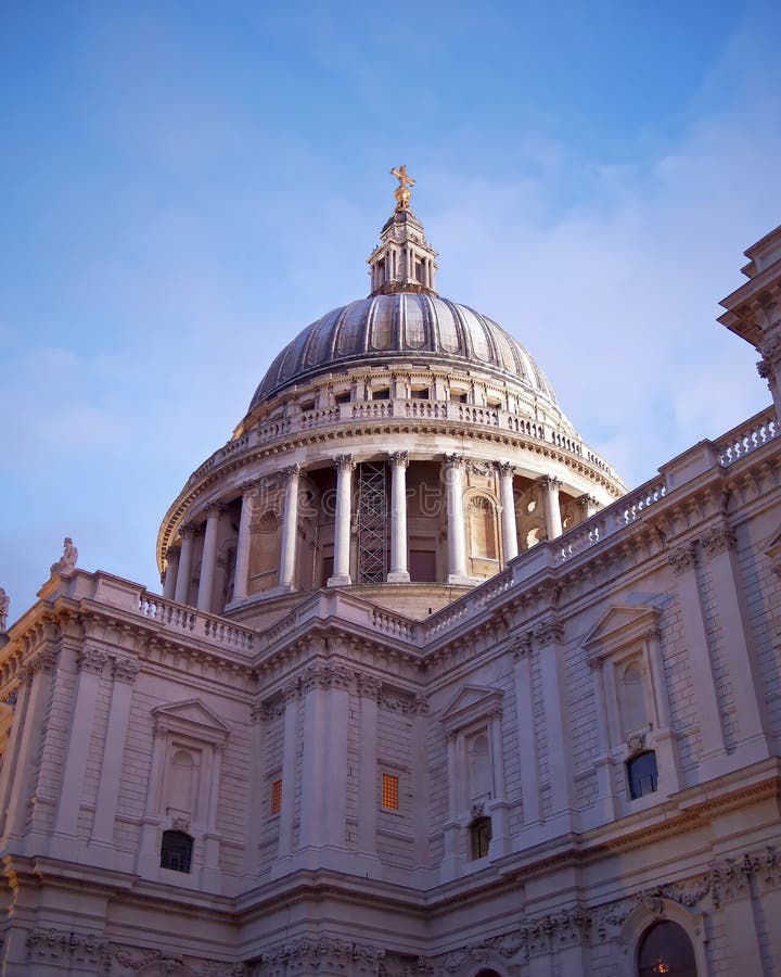 ` S Vereinigten Königreichs, London, St Paul Kathedralenhaube stockbild ` S Vereinigten Königreichs, London, St Paul Kathedralenhaube stockbild