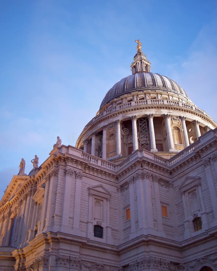 ` S Vereinigten Königreichs, London, St Paul Kathedralenhaube lizenzfreie stockbilder ` S Vereinigten Königreichs, London, St Paul Kathedralenhaube lizenzfreie stockbilder
