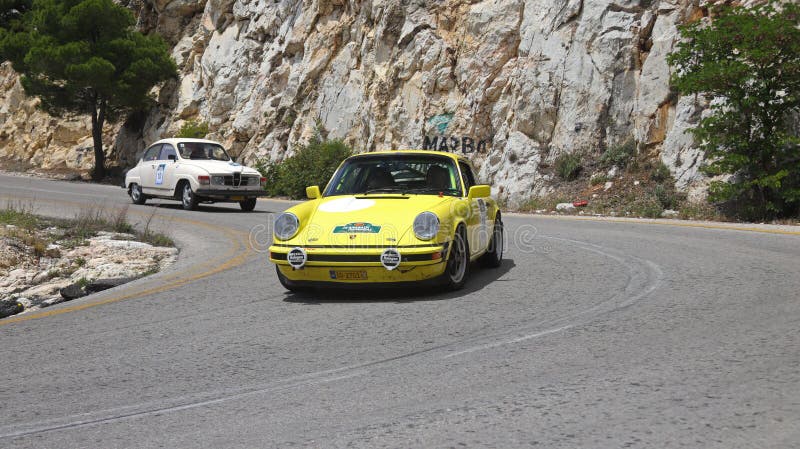 Saab 96 Griechenland Porsche 911s
