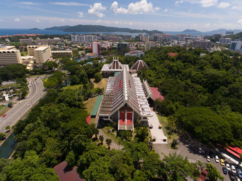 Sabah Museum Kota Kinabalu immagine editoriale. Immagine di vista