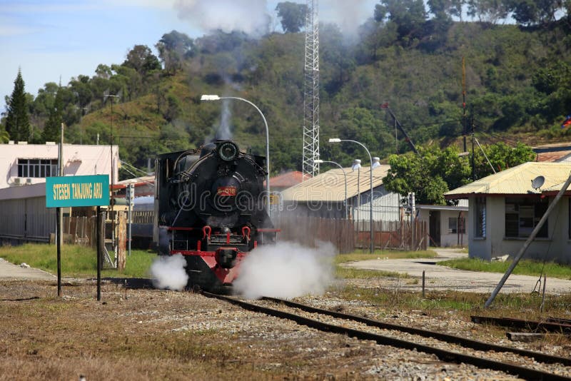 Sabah State Railway redaktionell bild. Bild av norr, station - 52610956