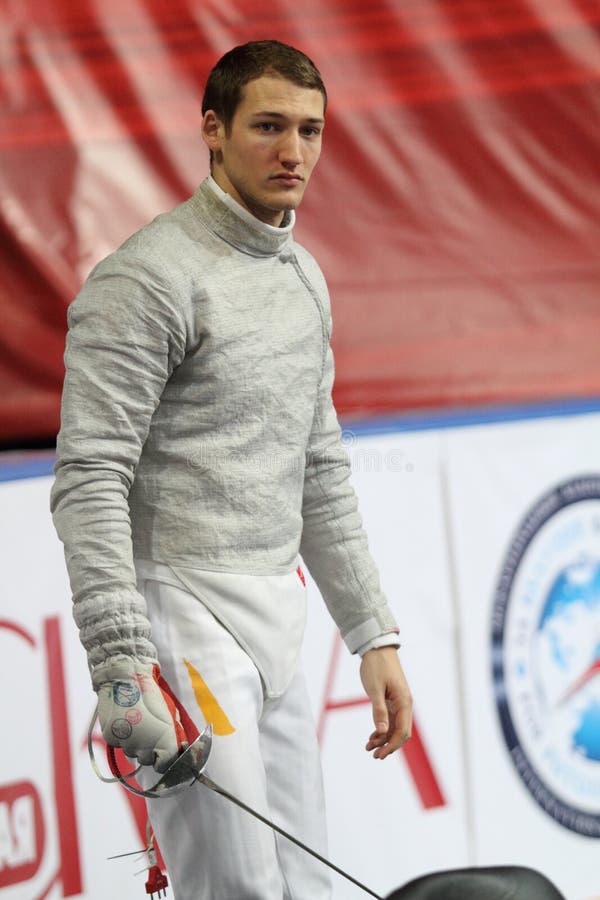 Saber World Fencing Tournament Editorial Stock Image Image of games