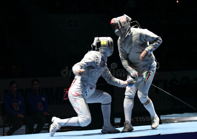 Saber World Fencing Tournament Editorial Photo Image of aggression, combative 13507061