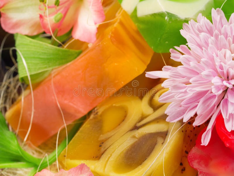 Sabões aromáticos imagem de stock royalty free