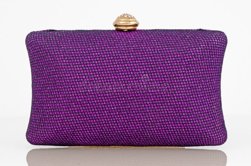 Sac d'embrayage photographie stock libre de droits Sac d'embrayage photographie stock libre de droits