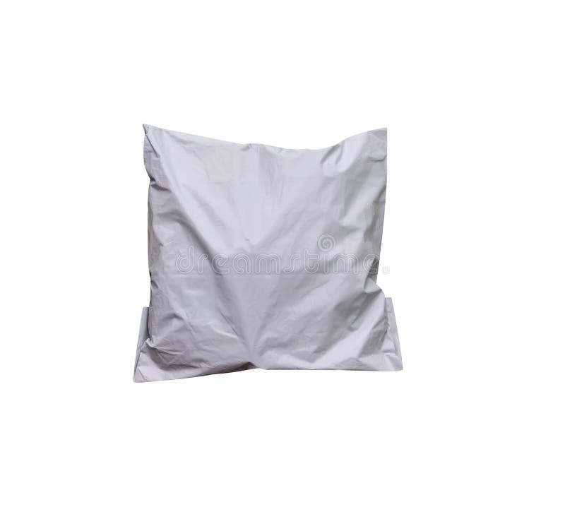 Sacs Postaux En Plastique Gris Et Blanc Enveloppe De Colis Cachet