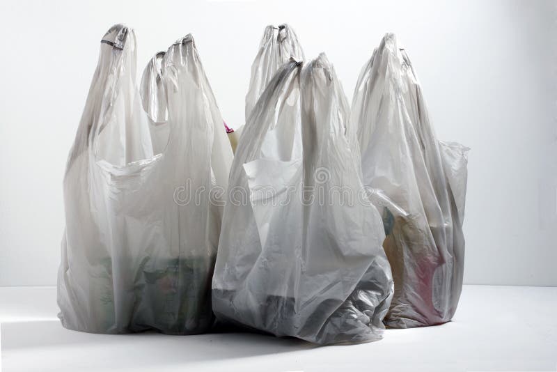 Sacchetti della spesa di plastica