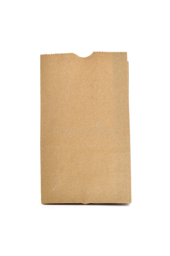 Sacchetto del Brown immagine stock Sacchetto del Brown immagine stock