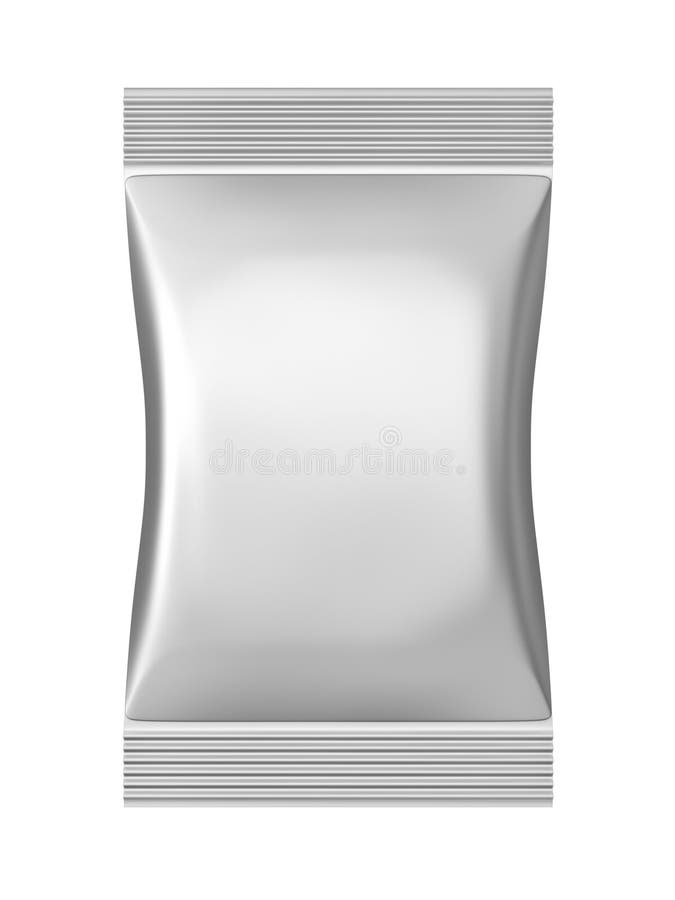 Sachet bag package stock illustration. Illustration of food 35381117