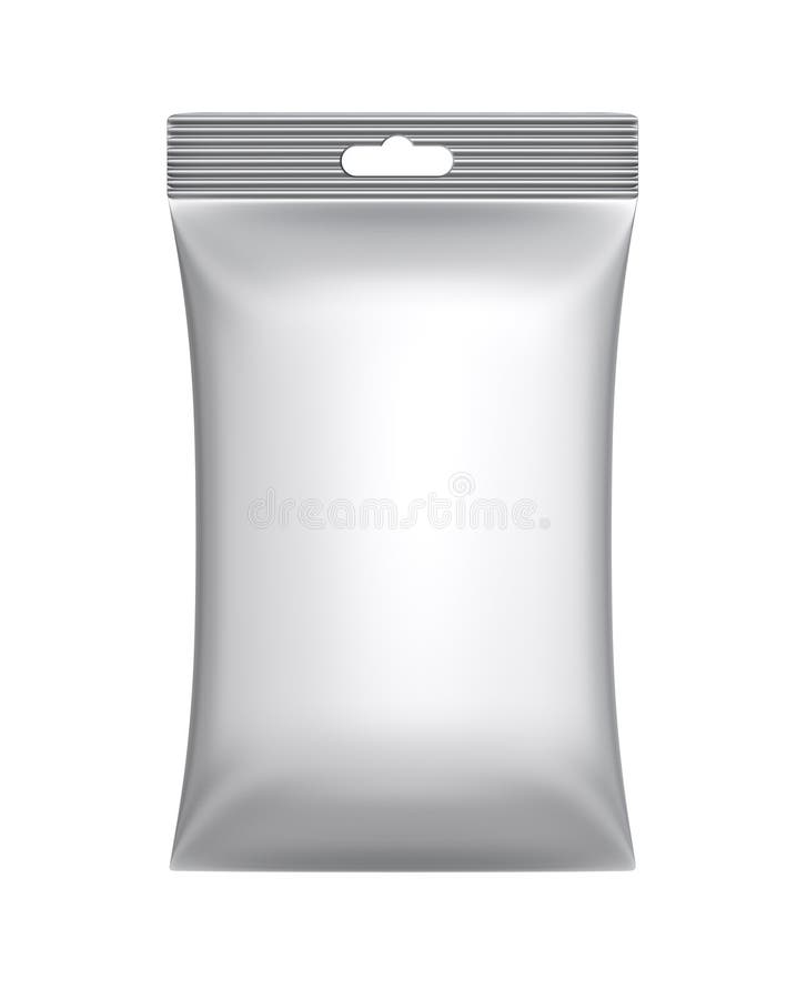 Sachet bag package stock illustration. Illustration of food 35381117
