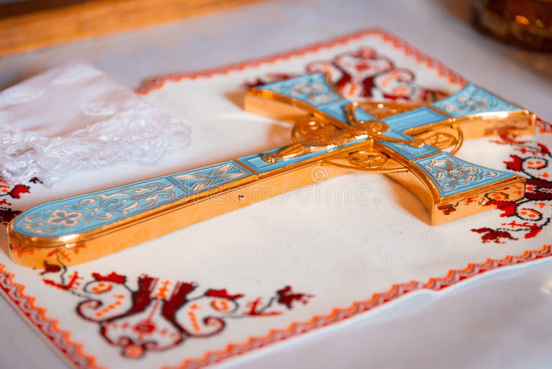 The Sacrament of Baptism. Attributes of the Orthodox Priest for Baptism