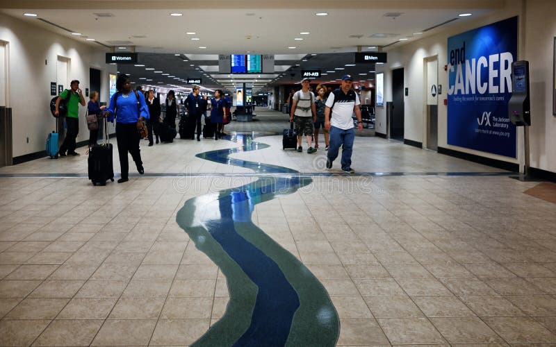 Sacramento International Airport, California Editorial Stock Image