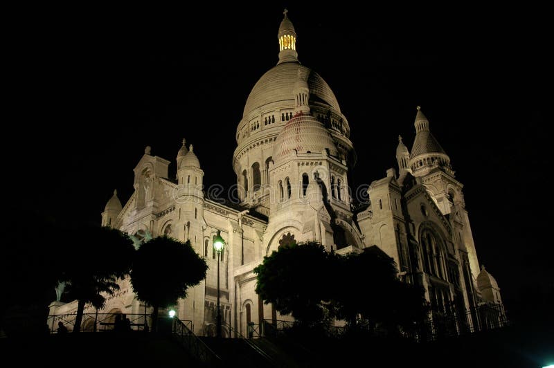 Sacre Coeur royalty-vrije stock fotografie Sacre Coeur royalty-vrije stock fotografie