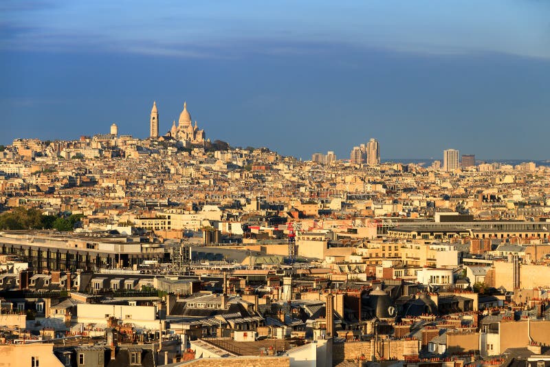 Sacre-Coeur skyline