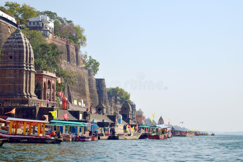 Sacred city of Maheshwar