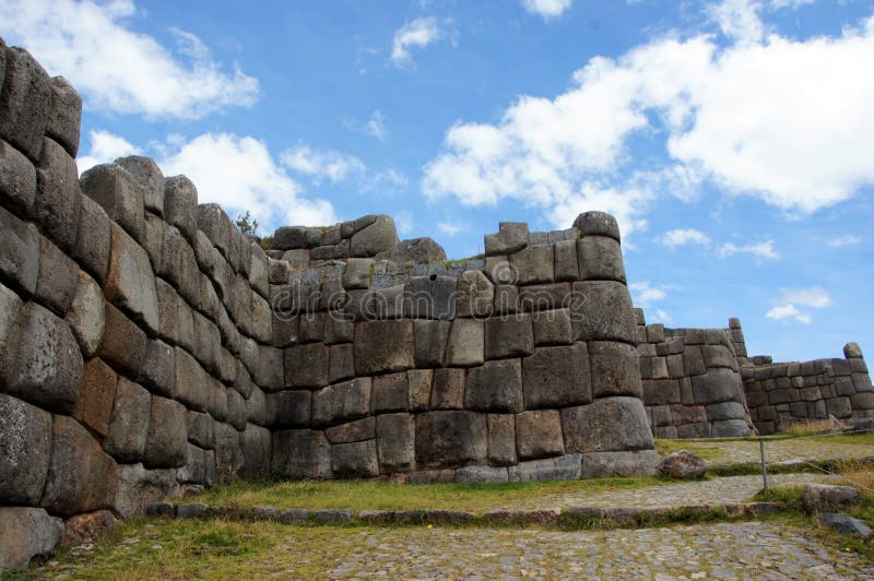 Sacsayhuaman ruiny w Cusco, Peru - Ameryka Południowa