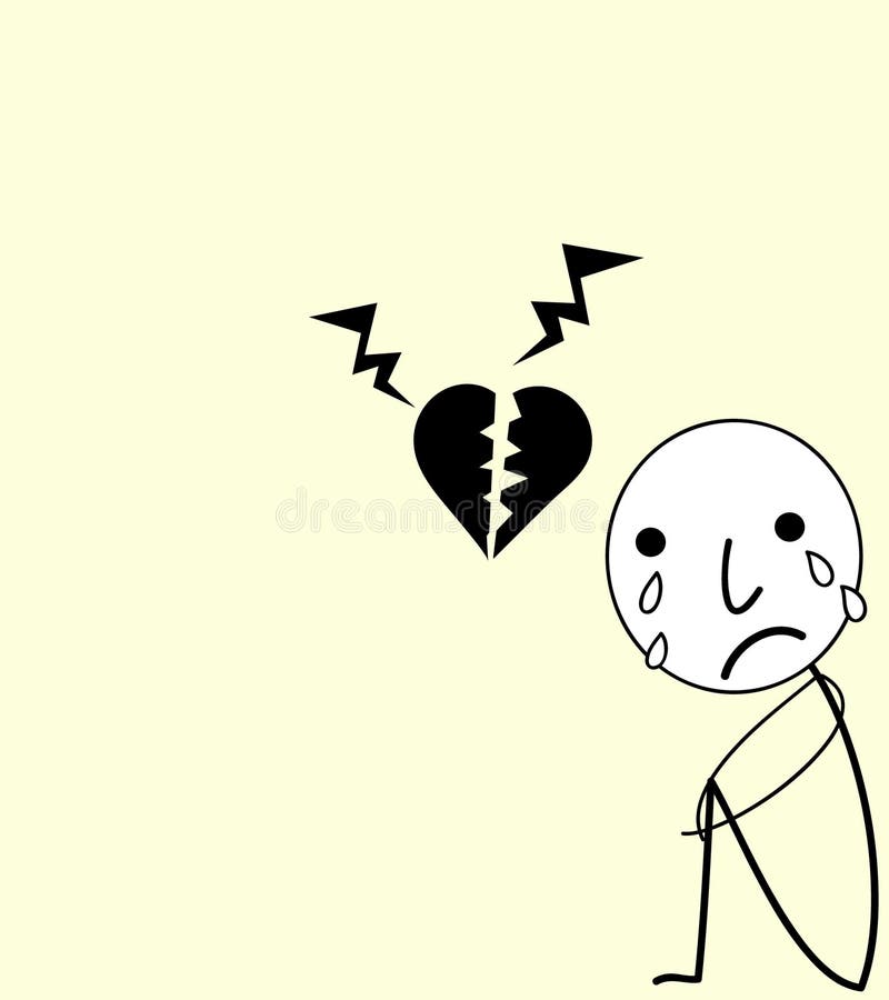 Sad Boy Broken Heart Cartoon with Speech Bubble Stock Illustration - Illustration of black, broken: 208858027 Sad Boy Broken Heart Cartoon with Speech Bubble Stock Illustration - Illustration of black, broken: 208858027