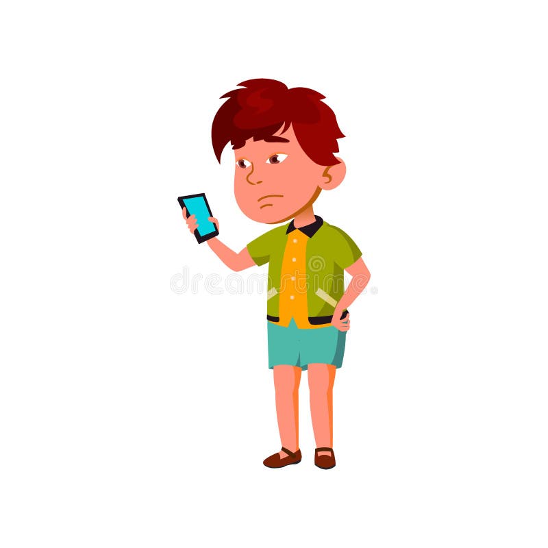 Sad Boy Reading Message on Phone Display Cartoon Vector Stock Vector - Illustration of clasped, sleeps: 220894401 Sad Boy Reading Message on Phone Display Cartoon Vector Stock Vector - Illustration of clasped, sleeps: 220894401